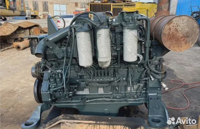 Двигатель saa6d125e komatsu 400-7