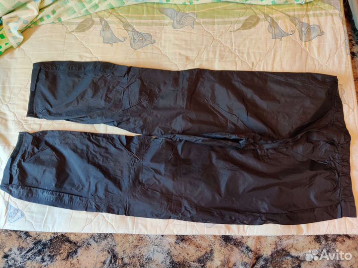 Штормовые мембранные непромокаемые штаны разм 54