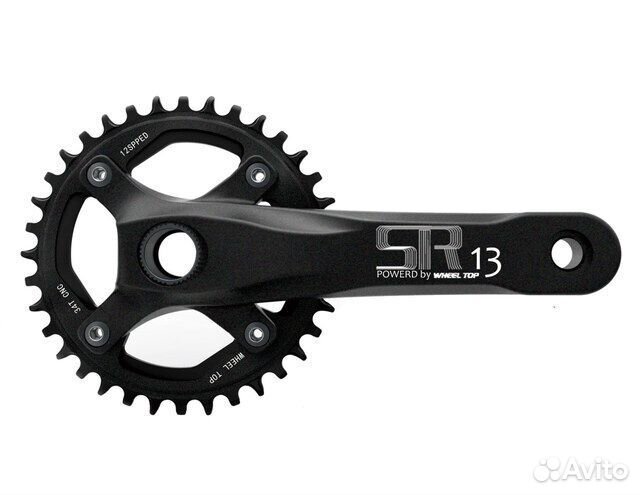 Система шатунов forward SR-13-I, 38x24T, 175 мм, H