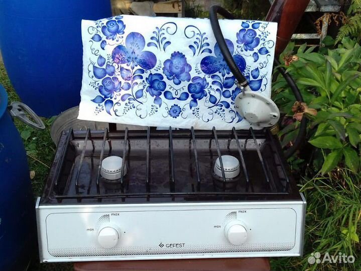 Плита газовая двухкомфорочная