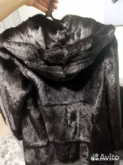 Шуба норковая 42 44 бу