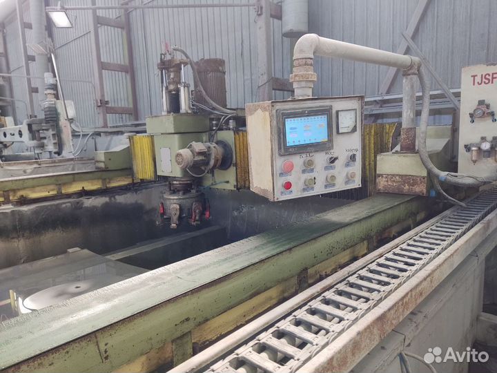 Автоматический полировальный станок по камню