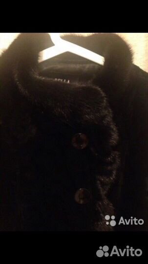 Шуба мутон норка