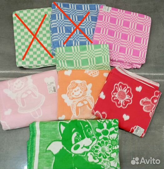 Одеяло байковое детское