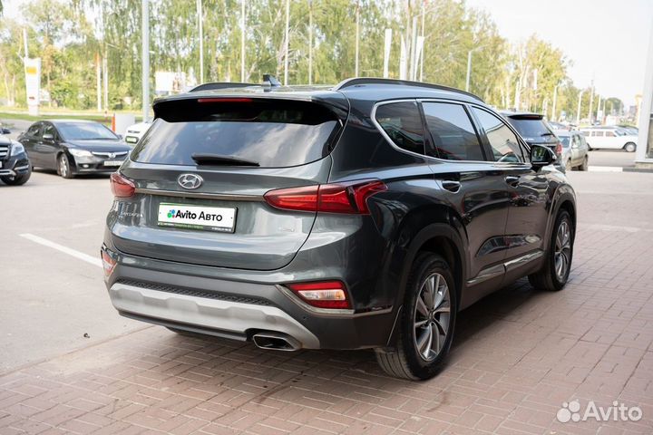 Hyundai Santa Fe 2.4 AT, 2020, 75 110 км