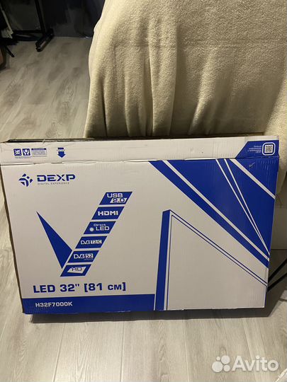 Телевизор LED dexp H32F7000K 32