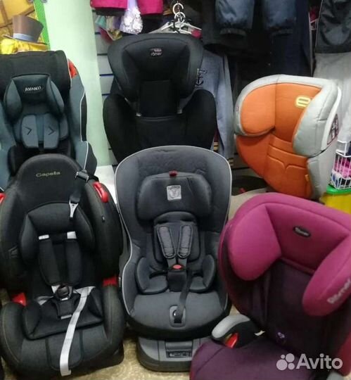 Большой выбор автомобильных кресел