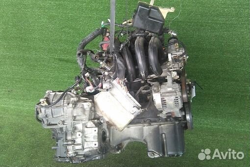 Двигатель в сборе двс toyota vitz SCP13 2SZ-FE 200