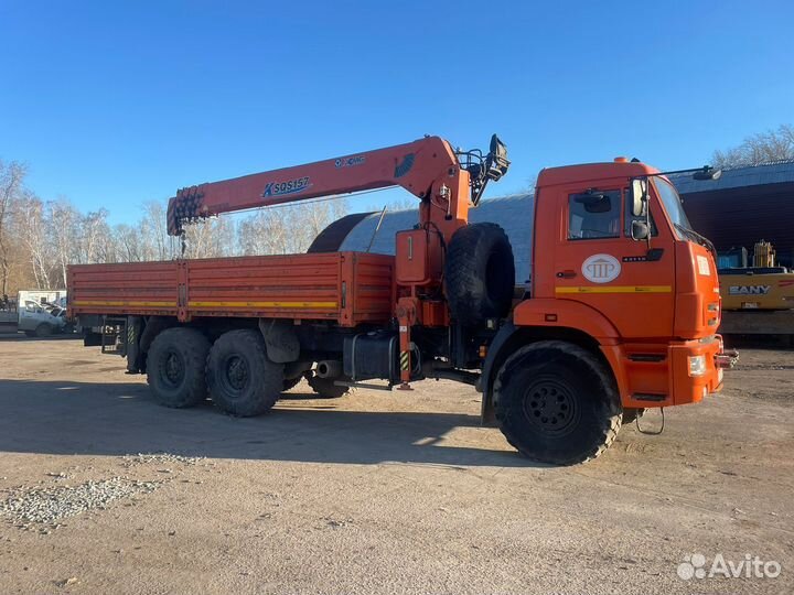 КАМАЗ 43118 с КМУ, 2018