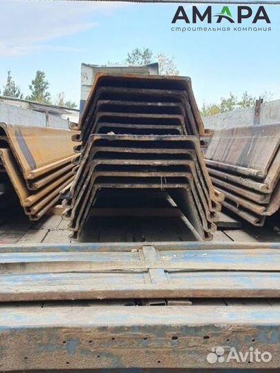 Шпунт Ларсена GU Б/у (10 метровый) Первая выемка