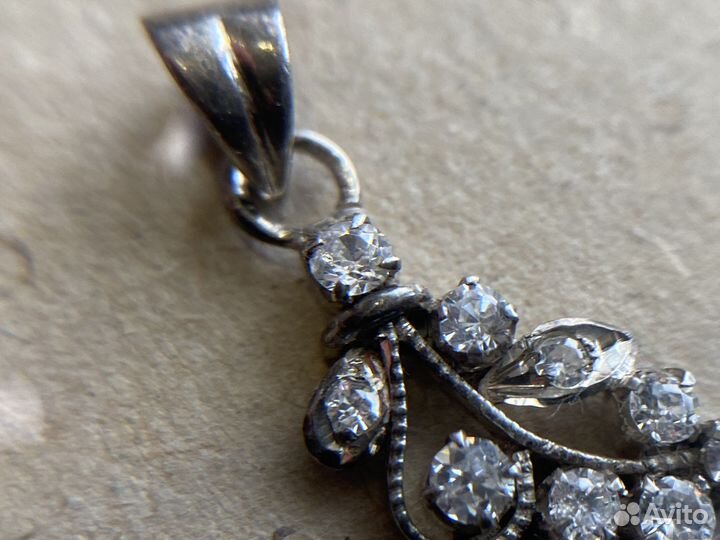 Серебрянная подвеска кулон 925пр