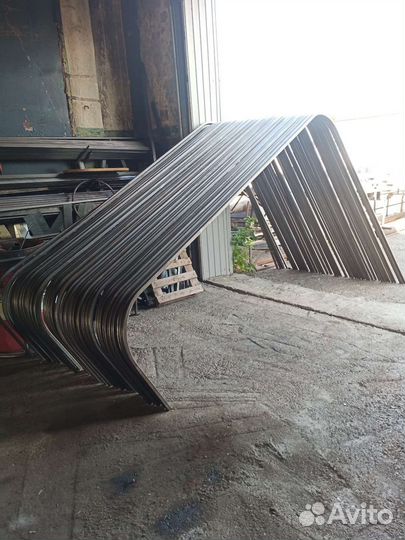 Гибка вальцовка круглой и профильной трубы полосы