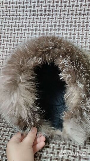 Шапка женская чернобурка