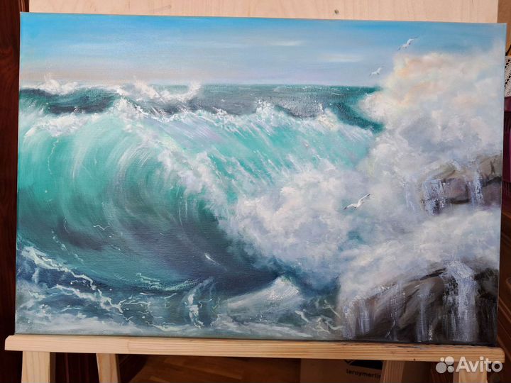 Картина маслом 60х40см