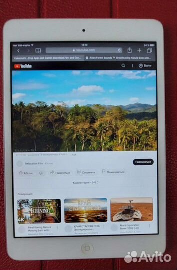 iPad mini 1 16gb wifi + cellular с поддержкой sim