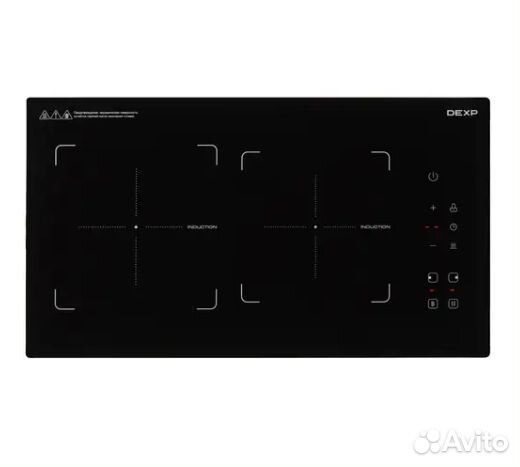 Индукционная панель с горизонтальным расположением