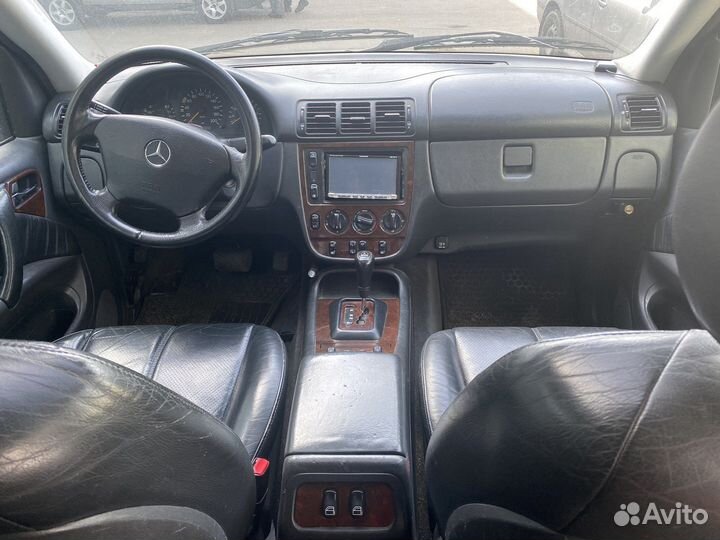 Разбор mercedes ML w163