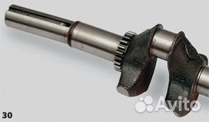 Газонокосилка. Коленвал