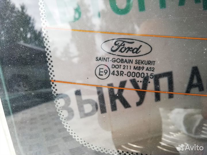Стекло заднее Ford Focus 2 2009г Рест. Седан