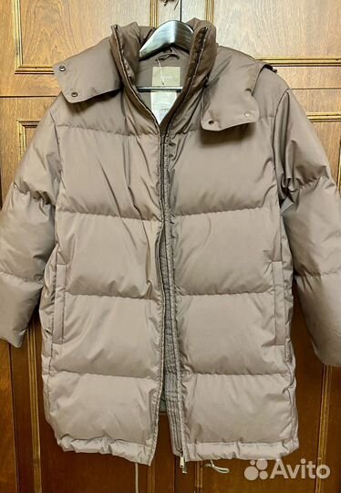12 storeez пуховик новый XS, S, M оверсайз