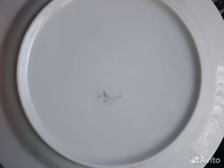 Тарелка агитационная СССР