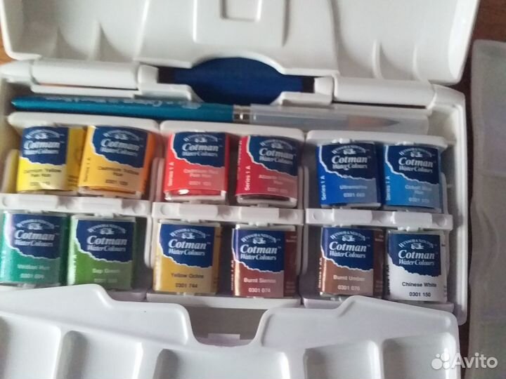 Акварельные краски Winsor&Newton (серия Cotman)