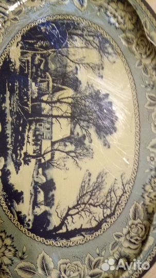 Разнос для кухни овальный 52 см