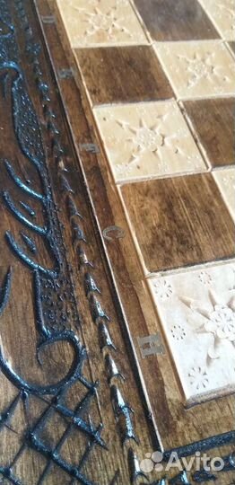 Шахматы нарды шашки 3 в 1