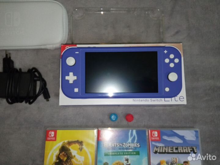 Nintendo switch lite с играми