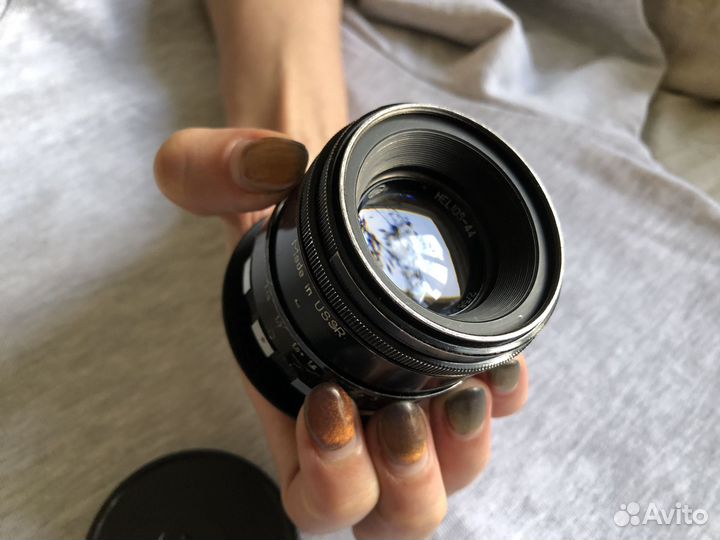 Гелиос-44м-4 с переходником на Canon EOS