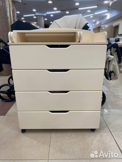 Комод Ульяна -8 мдф 800/4 сл.кость