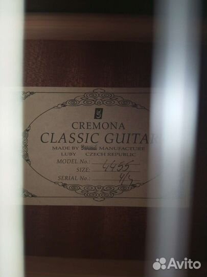 Гитара Cremona 4455