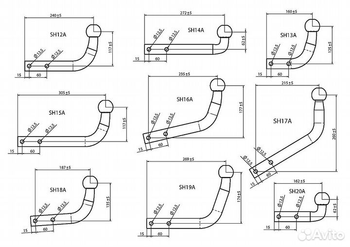 Шар тип A (l-345) (B5)