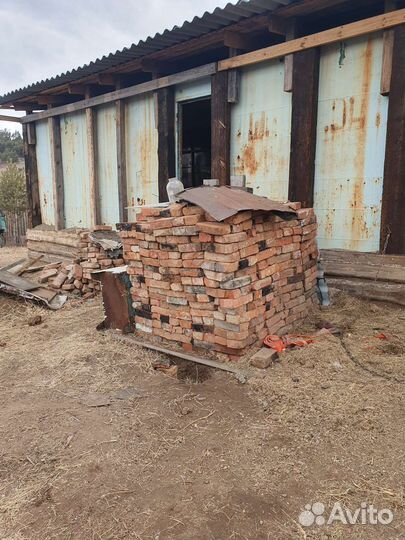 Кирпич печной бу