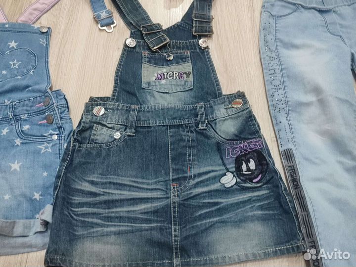 Детские вещи пакетом для девочек 128 134