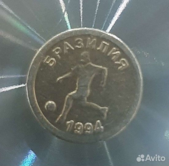 Монета серебренная 999 пробы