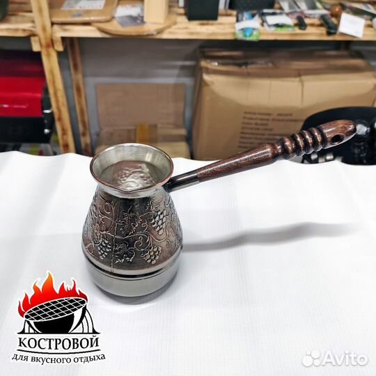 Медные турки в ассортименте