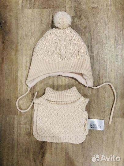 Комплект деми шапка и снуд h&m