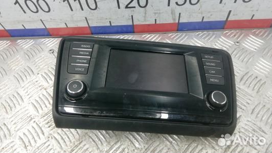 Магнитола skoda octavia A7 (BDN24I401)