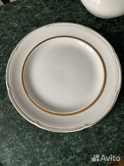 Блюдце гигант лфз.Розетка Вербилки.крышка Довбыш