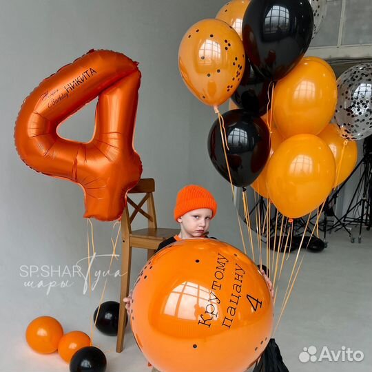 Гелиевые воздушные шары на день рождения ребенка