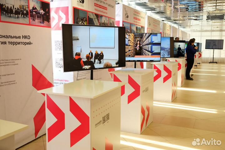 Мониторы презентационные на мероприятие