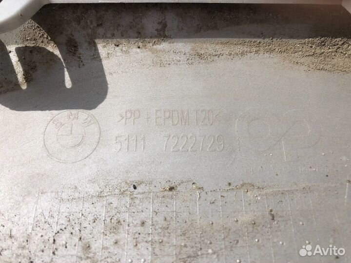 Накладка переднего бампера BMW X5 e70