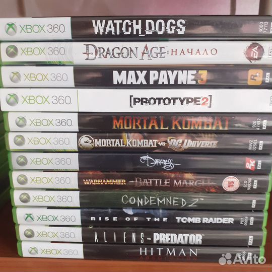 Лицензионные диски Xbox 360 (one/series)