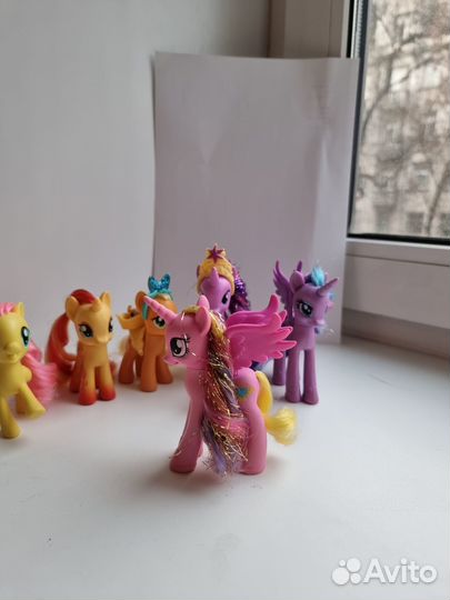 My little pony вертолет фигурки hasbro