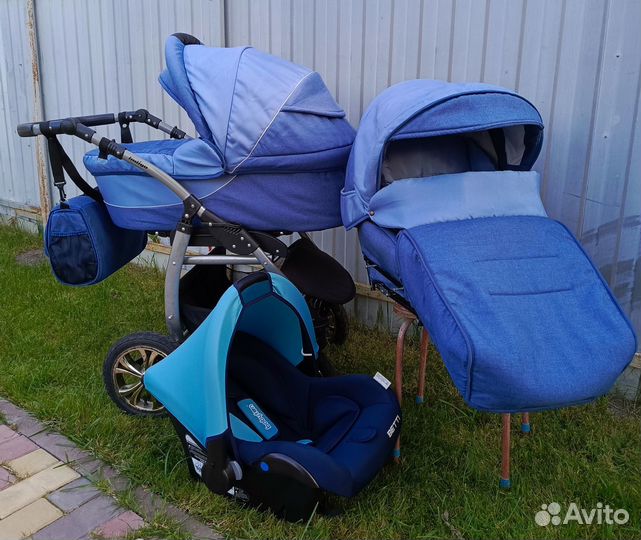 Коляска 2в1 с автолюлькой