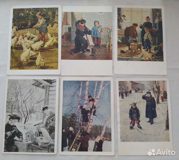 Открытки соцреализм