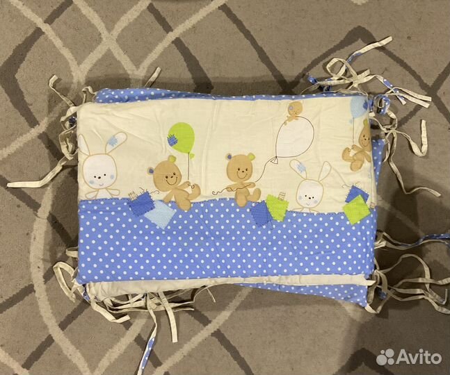 Бортики в детскую кроватку