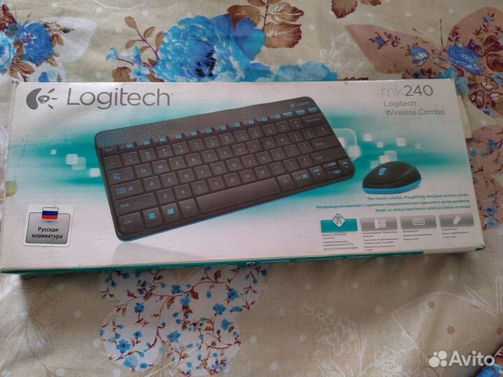 Беспроводная мышь и клавиатура