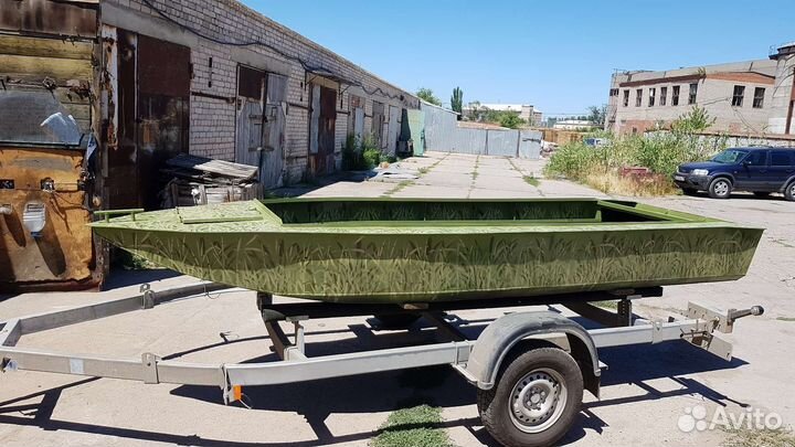 Лодка болотоход